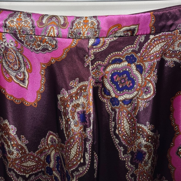 Annalee+Hope Women’s purple Paisley style flowy Skirt in size 2X - Picture 3 of 8